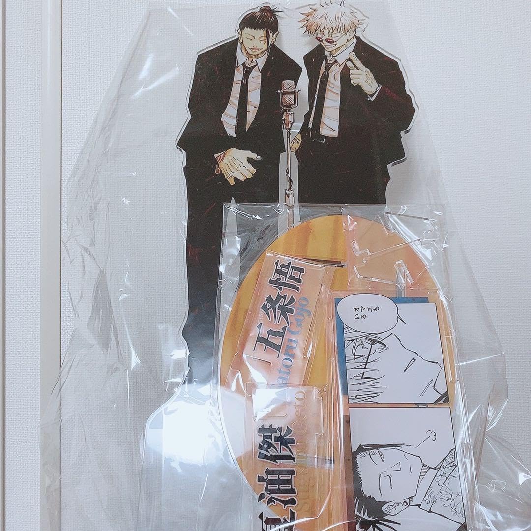 Amazon.co.jp: アクリルGIGAフィギュア 夏油傑 五条悟 スーツ 祓ったれ